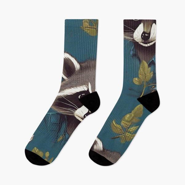 Item preview, Playful Raccoon Delight – Captivating Wildlife Art for Nature Lovers designed and sold by Fafa ND.