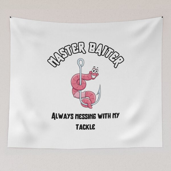 Item preview, Master Baiter (Black Font) designed and sold by BeagleDesigns.