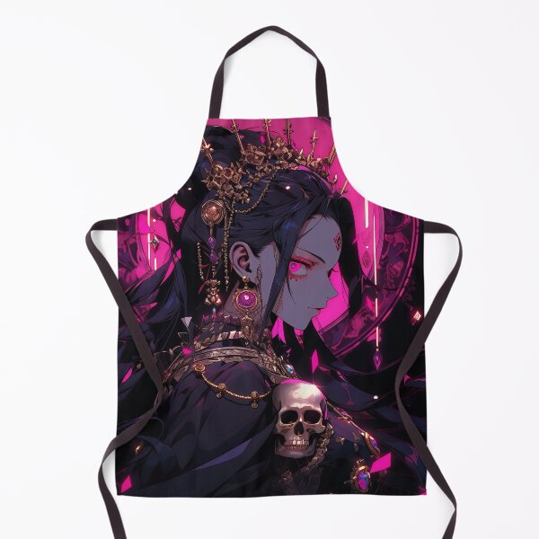Item preview, Dark Fantasy Neon Gothic Anime Girl designed and sold by bubblegoth.