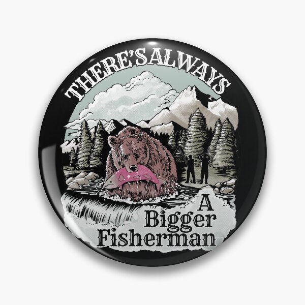 Item preview, Bigger Fisherman (For Dark Backgrounds) designed and sold by tamangelinart.