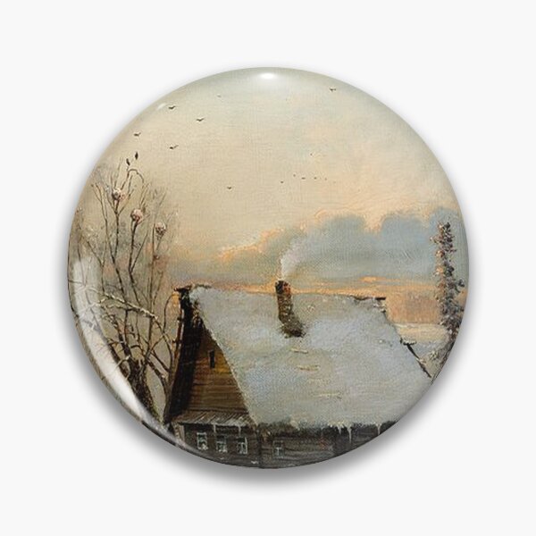 Item preview, The Beginning of Spring -Snowy Landscape designed and sold by tomorrowsart.