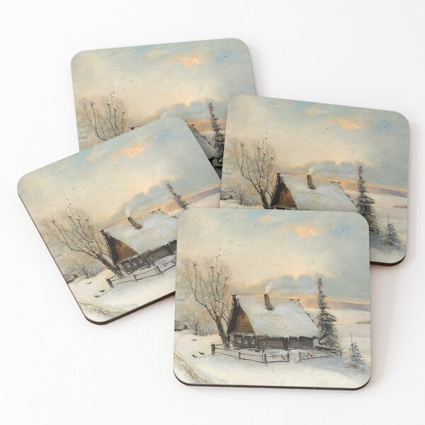 Item preview, The Beginning of Spring -Snowy Landscape designed and sold by tomorrowsart.