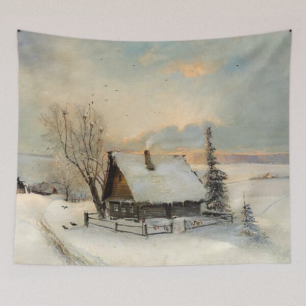 Item preview, The Beginning of Spring -Snowy Landscape designed and sold by tomorrowsart.