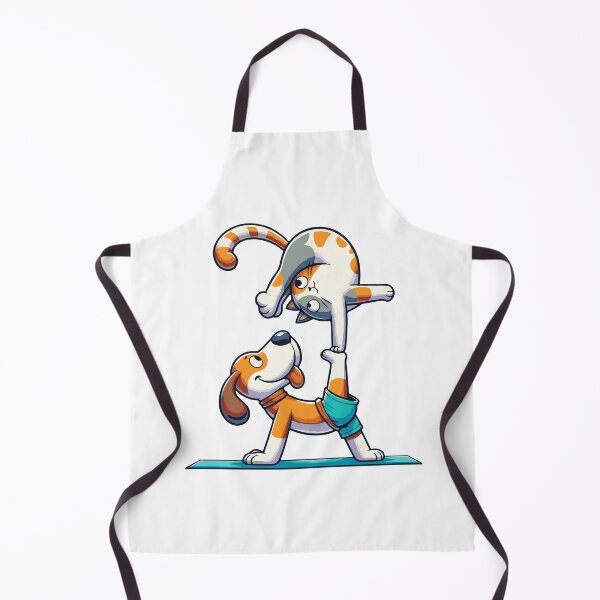 Item preview, Cat and Dog Acro Yoga designed and sold by MushroomHut.