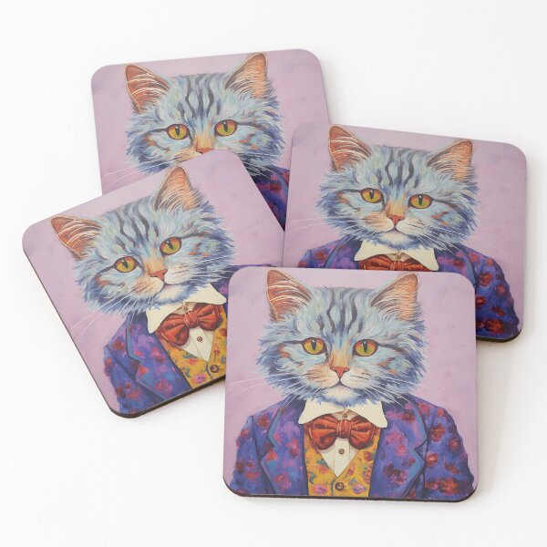 Item preview, Louis Wain Schizophrenia Cat Painting For Cat Lovers designed and sold by Petsthetic.