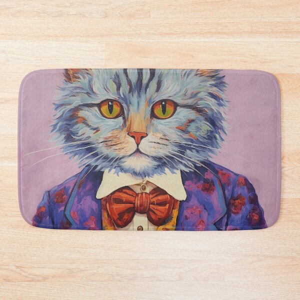 Item preview, Louis Wain Schizophrenia Cat Painting For Cat Lovers designed and sold by Petsthetic.