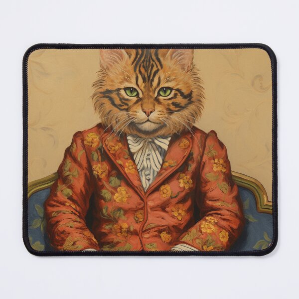 Item preview, Louis Wain Schizophrenia Cat Painting For Cat Lovers designed and sold by Petsthetic.