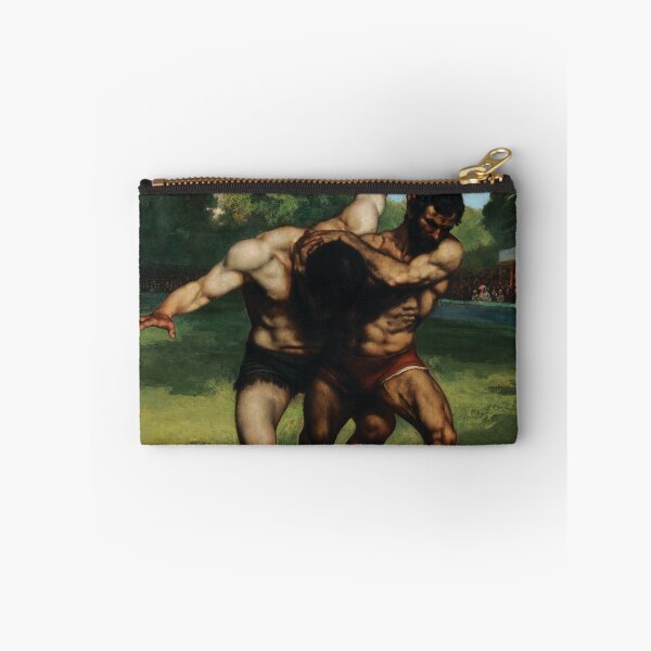 Item preview, Powerful Grapple Wrestlers by Jean Désiré Gustave Courbet designed and sold by InnerCitadel.