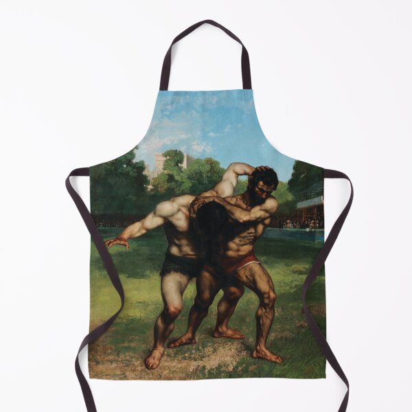 Item preview, Powerful Grapple Wrestlers by Jean Désiré Gustave Courbet designed and sold by InnerCitadel.