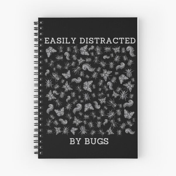 Item preview, Easily Distracted By Bugs designed and sold by FreshArtFusion.