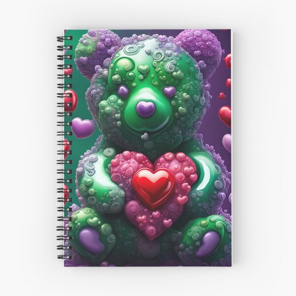 Item preview, Purple Love - Gummybear and Hearts designed and sold by Bright-Moonrise.