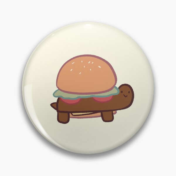 Item preview, Cheeseburger turtle illustration  designed and sold by Mayarart.