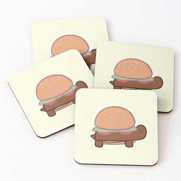 Item preview, Cheeseburger turtle illustration  designed and sold by Mayarart.