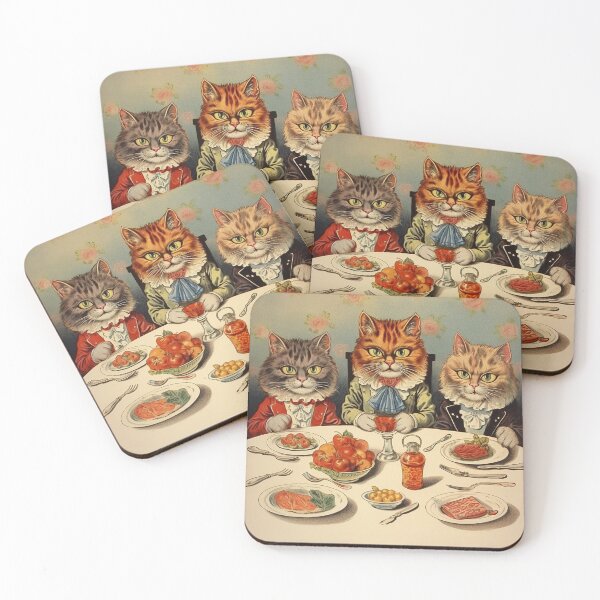 Item preview, Louis Wain Schizophrenia Cat Painting For Cat Lovers designed and sold by Petsthetic.