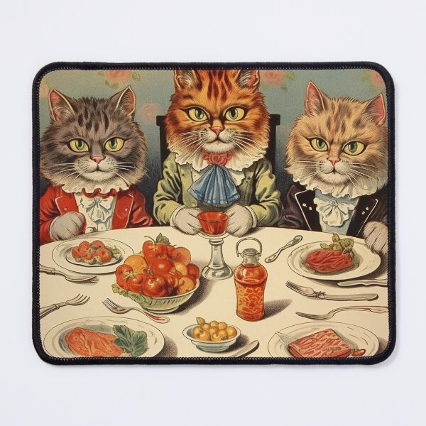 Item preview, Louis Wain Schizophrenia Cat Painting For Cat Lovers designed and sold by Petsthetic.