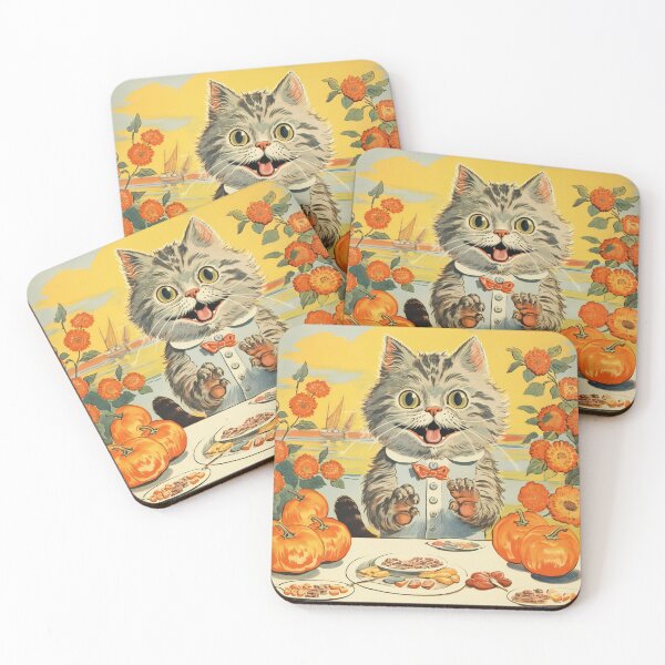 Item preview, Louis Wain Schizophrenia Cat Painting For Cat Lovers designed and sold by Petsthetic.