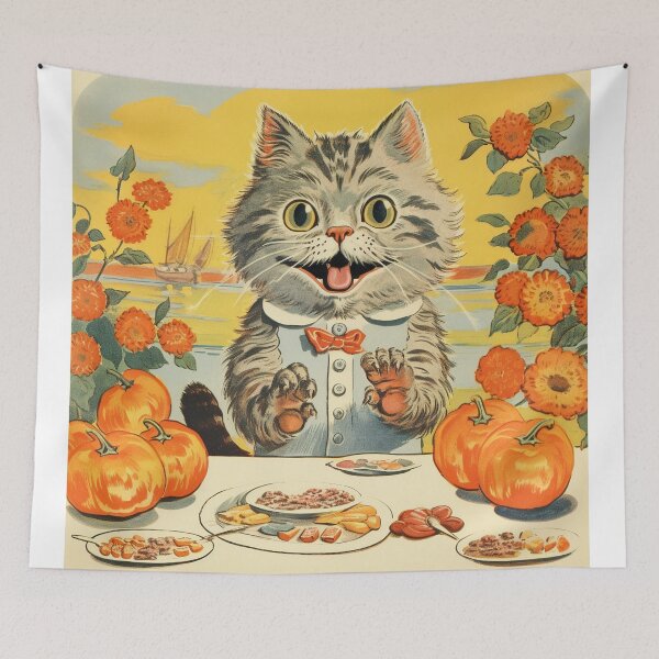 Item preview, Louis Wain Schizophrenia Cat Painting For Cat Lovers designed and sold by Petsthetic.
