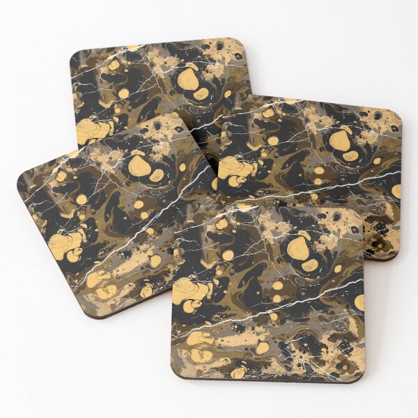 Item preview, Ebru Marble - Trompe l'oeil painted marble designed and sold by Wolfsee.