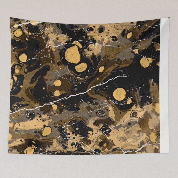 Item preview, Ebru Marble - Trompe l'oeil painted marble designed and sold by Wolfsee.