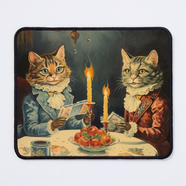 Item preview, Louis Wain Schizophrenia Cat Painting For Cat Lovers designed and sold by Petsthetic.