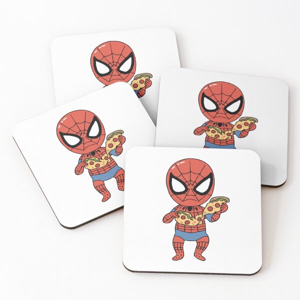 Item preview, Baby Spidey Munching Pizza - Trendy Hilarious Comic Spider Art Eating Food Meme Cartoon Costume designed and sold by SpideyUniverse.