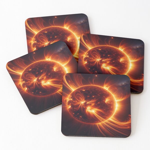 Item preview, Fiery Solar Dance designed and sold by CosmoCrafted.