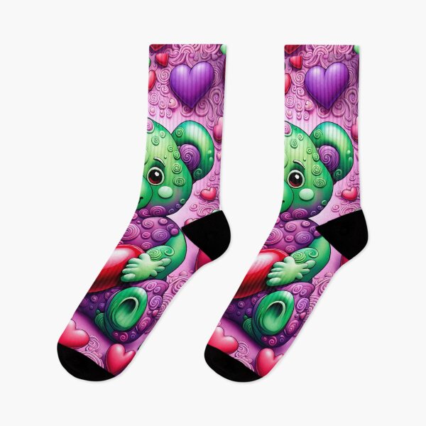 Item preview, Love is in the Air - Gummybear and Hearts designed and sold by Bright-Moonrise.