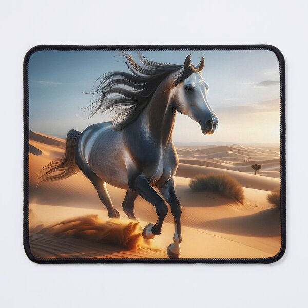 Item preview, Arabian horse, galloping across a desert landscape designed and sold by Truck Stop One.