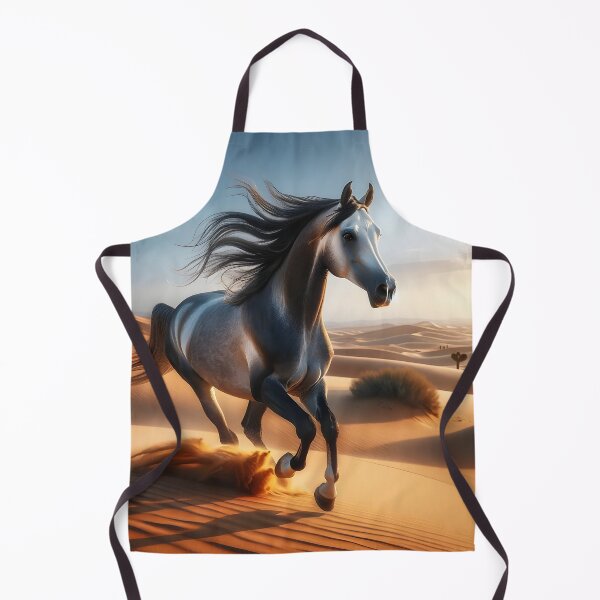 Item preview, Arabian horse, galloping across a desert landscape designed and sold by Truck Stop One.