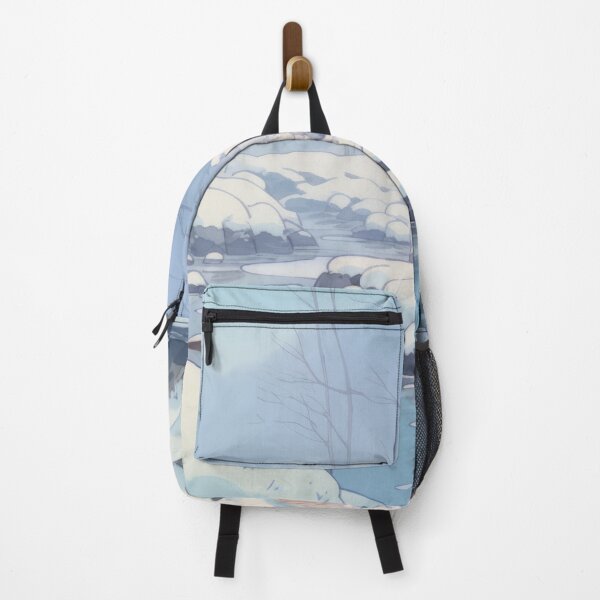 Item preview, 80s Retro Anime Snowy Landscape designed and sold by Animania-AnimeS.