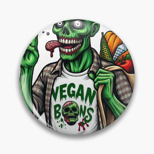 Item preview, Vegan zombie designed and sold by TwistedTG.