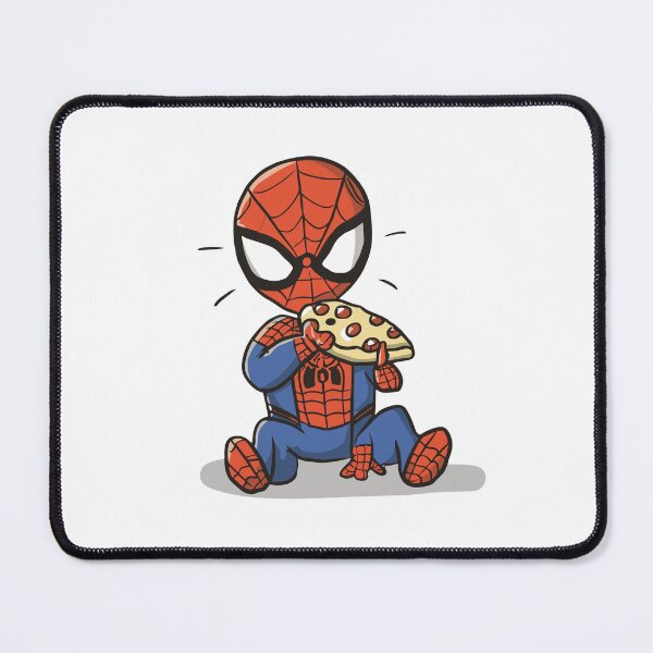 Item preview, Baby Spidey Munching Pizza - Trendy Hilarious Comic Spider Art Eating Food Meme Cartoon Costume designed and sold by SpideyUniverse.