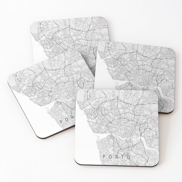 Item preview, Porto City Map of Portugal - Light designed and sold by deMAP.