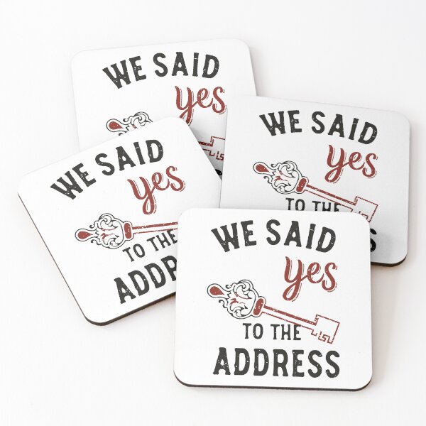 Item preview, we said yes to the address designed and sold by EmeraldeaArt.