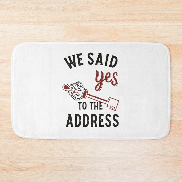 Item preview, we said yes to the address designed and sold by EmeraldeaArt.