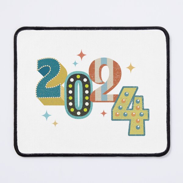 Item preview, 2024 - Happy New Year - Class of 2024 - Retro Vintage Aesthetic designed and sold by DesignByLeo.