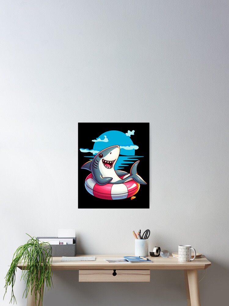 SHARK ポスター Amazon.com: EuroGraphics Sharks Poster, 38.5 x 26.75 inch