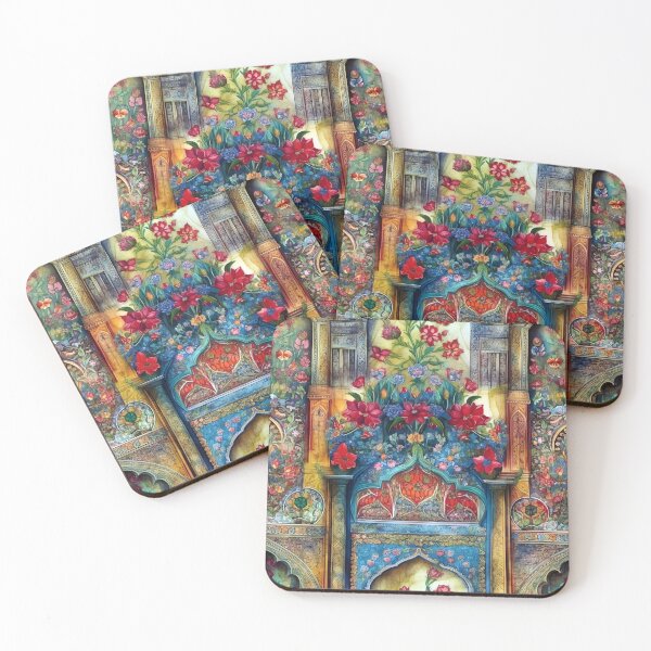 Item preview, Arabesque Floral Garden designed and sold by pinkal.