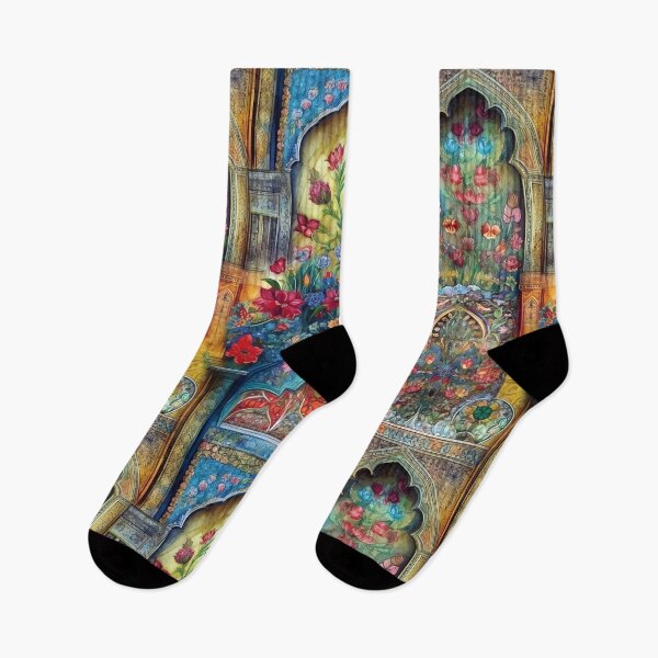 Item preview, Arabesque Floral Garden designed and sold by pinkal.