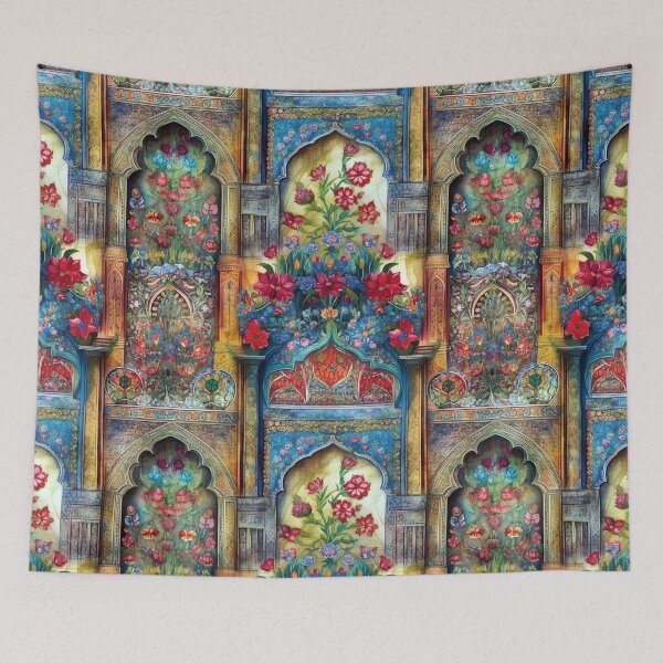 Item preview, Arabesque Floral Garden designed and sold by pinkal.