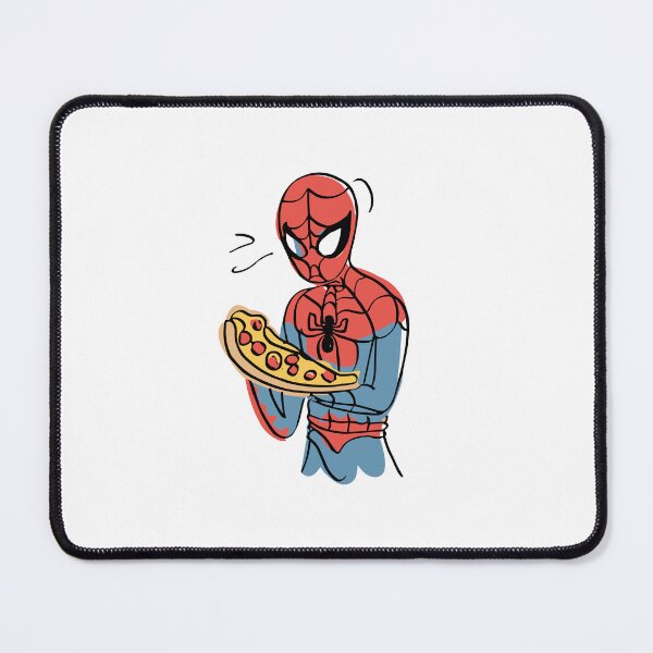 Item preview, Spidey Munching Pizza - Trendy Hilarious Comic Spider Art Eating Food Meme Cartoon Costume designed and sold by SpideyUniverse.