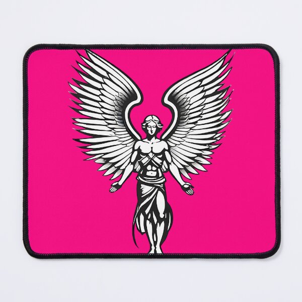 Item preview, A male angel has a beautifully sculpted figure covered by a skimpy robe. designed and sold by CoolVisionStd.