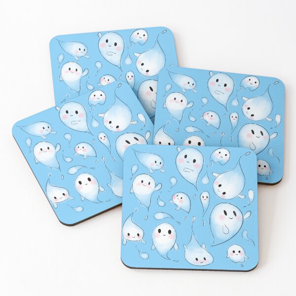 Item preview, Happy ghosties designed and sold by is-a-doodle.