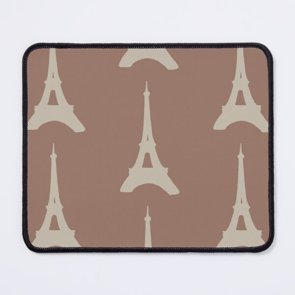 Item preview, Architectural Landmarks No. 64: Eiffel Tower Silhouette. Grey Beige and Pink Brown. Abstract Artwork By Carraann designed and sold by CARRAANN.