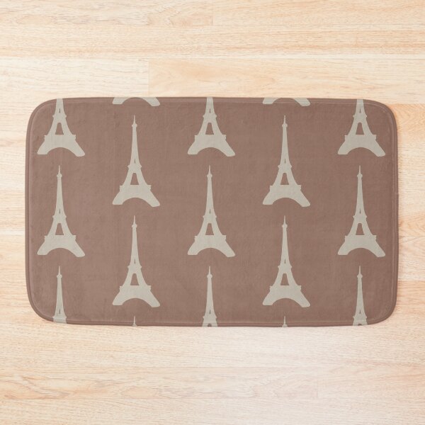 Item preview, Architectural Landmarks No. 64: Eiffel Tower Silhouette. Grey Beige and Pink Brown. Abstract Artwork By Carraann designed and sold by CARRAANN.