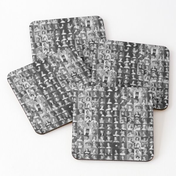 Item preview, [S] Painted Ladies - B/W Portraits designed and sold by SageFolio.
