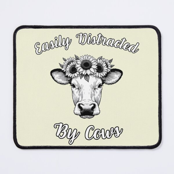 Item preview, Easily Distracted By Cows designed and sold by Pati-Design.