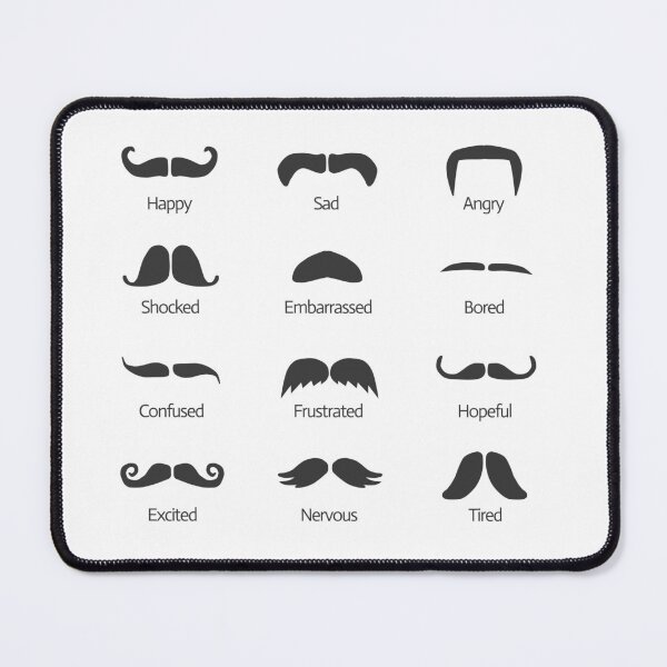 Item preview, Mustache Moods designed and sold by artisteTs.