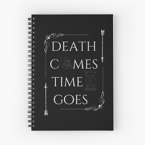 Item preview, death comes time goes designed and sold by XanderStyle.