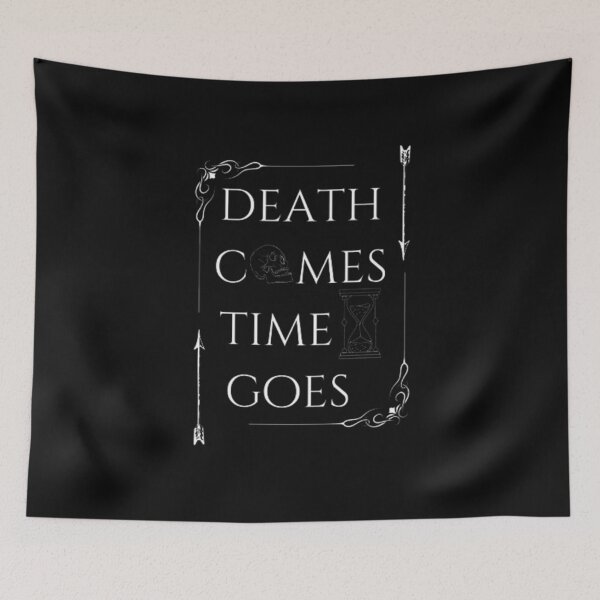 Item preview, death comes time goes designed and sold by XanderStyle.